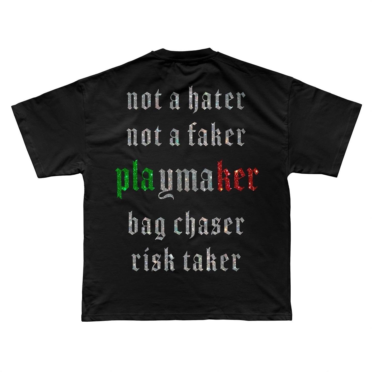 PLAYMAKER RHINESTONE TEE