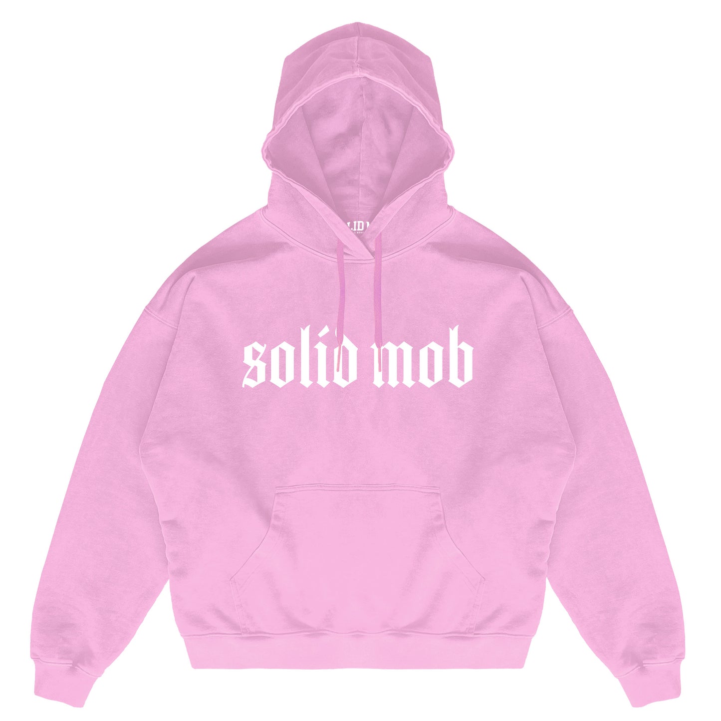 Risk Taker Puffer Print Hoodie Pink