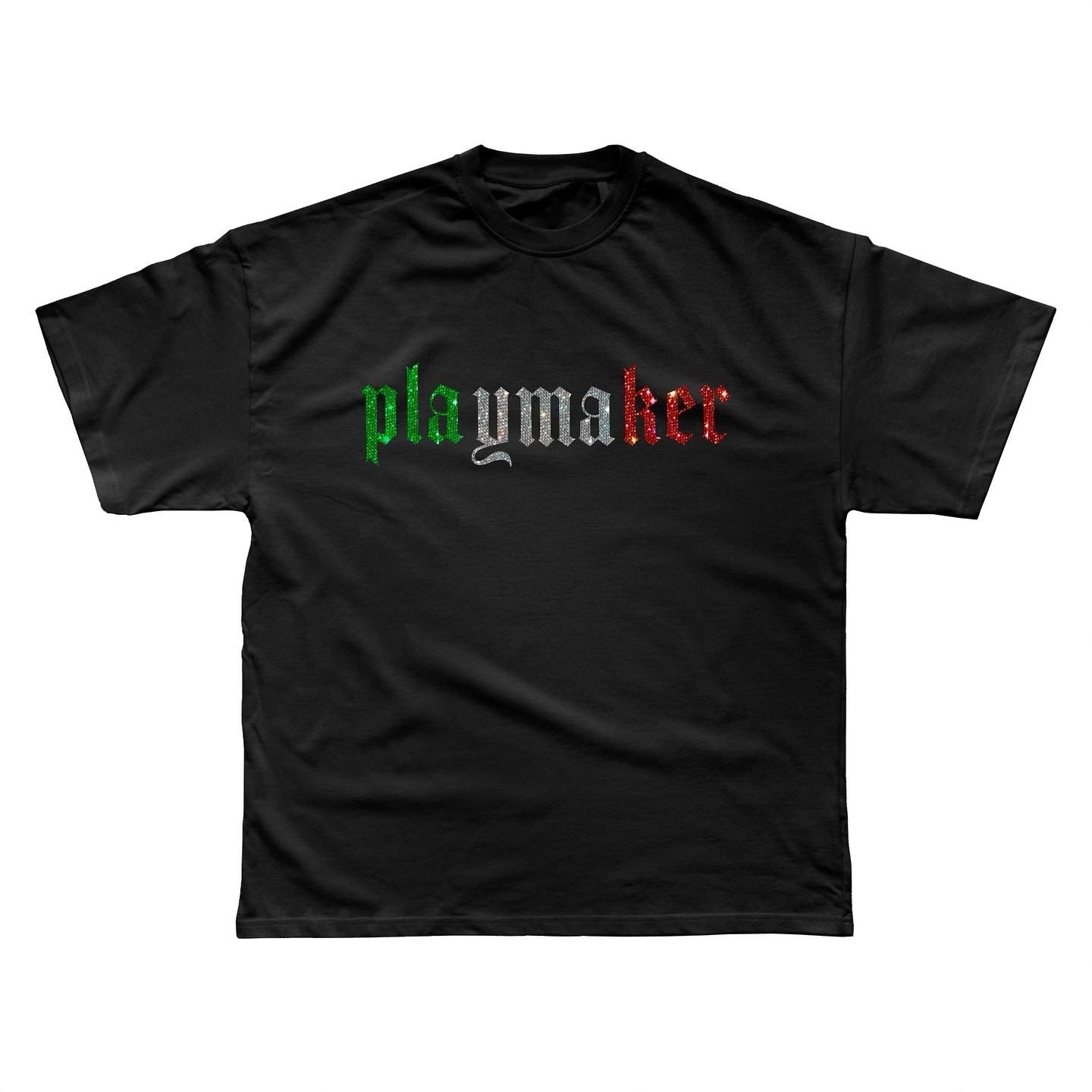 PLAYMAKER RHINESTONE TEE