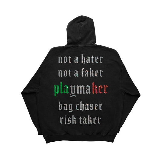 PLAYMAKER RHINESTONE HOODIE