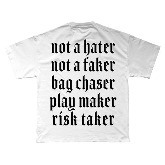 Risk Taker Tee - White