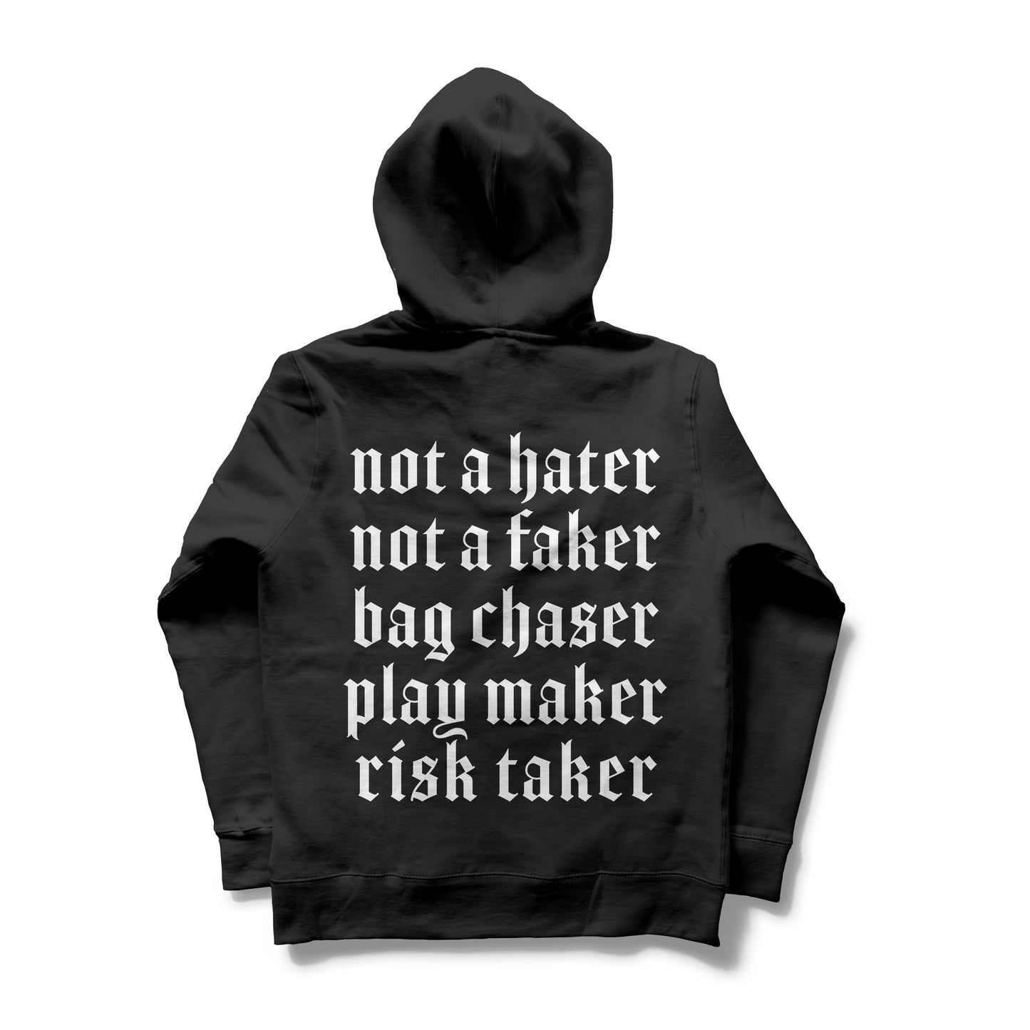 Risk Taker Hoodie - Black