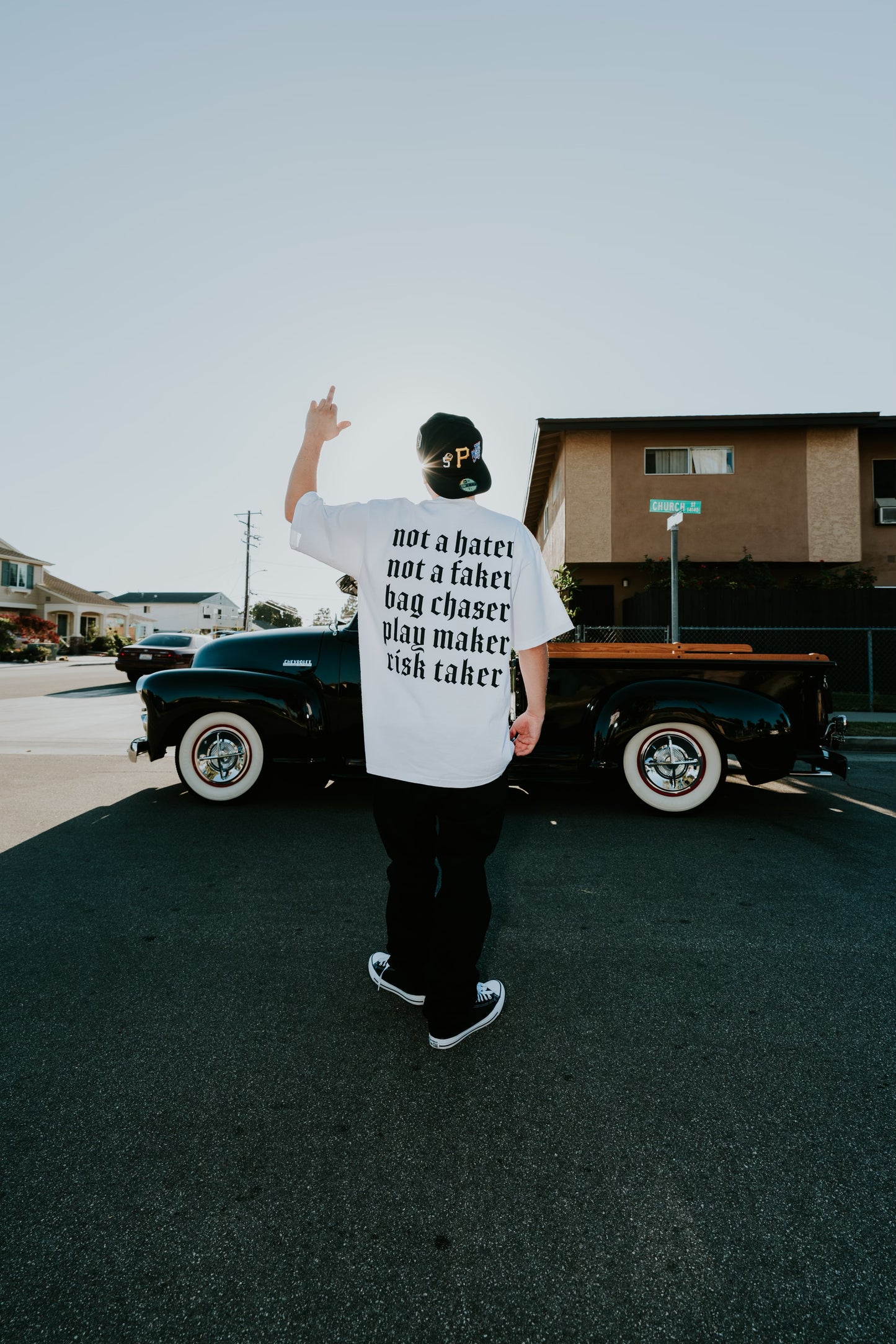 Risk Taker Tee - White